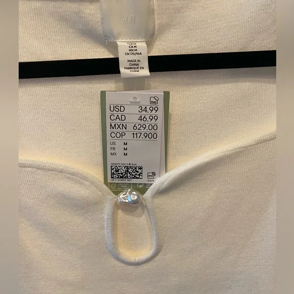 NWT H&M Bead-detail Sweater - Picture 10 of 11